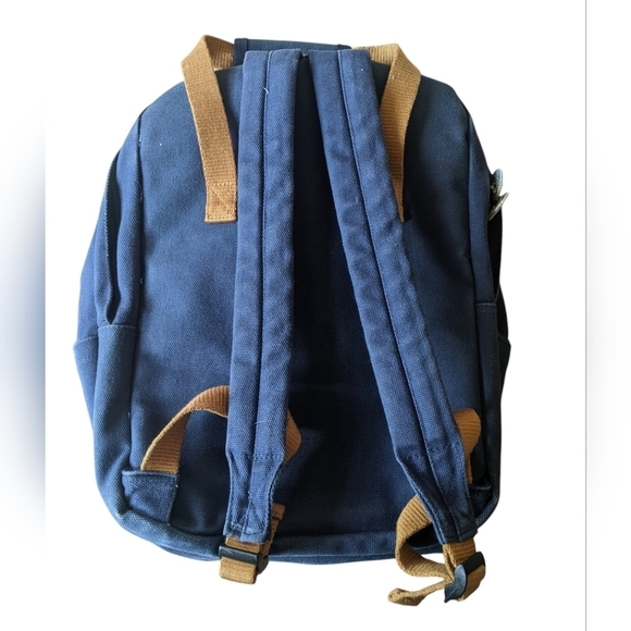 Vintage Disney Parks Collection Backpack Mickey Mouse Navy Backpack RARE - Picture 5 of 12